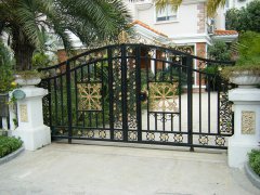 庭院鐵藝大門T08庭院門價格規格圖片多少錢