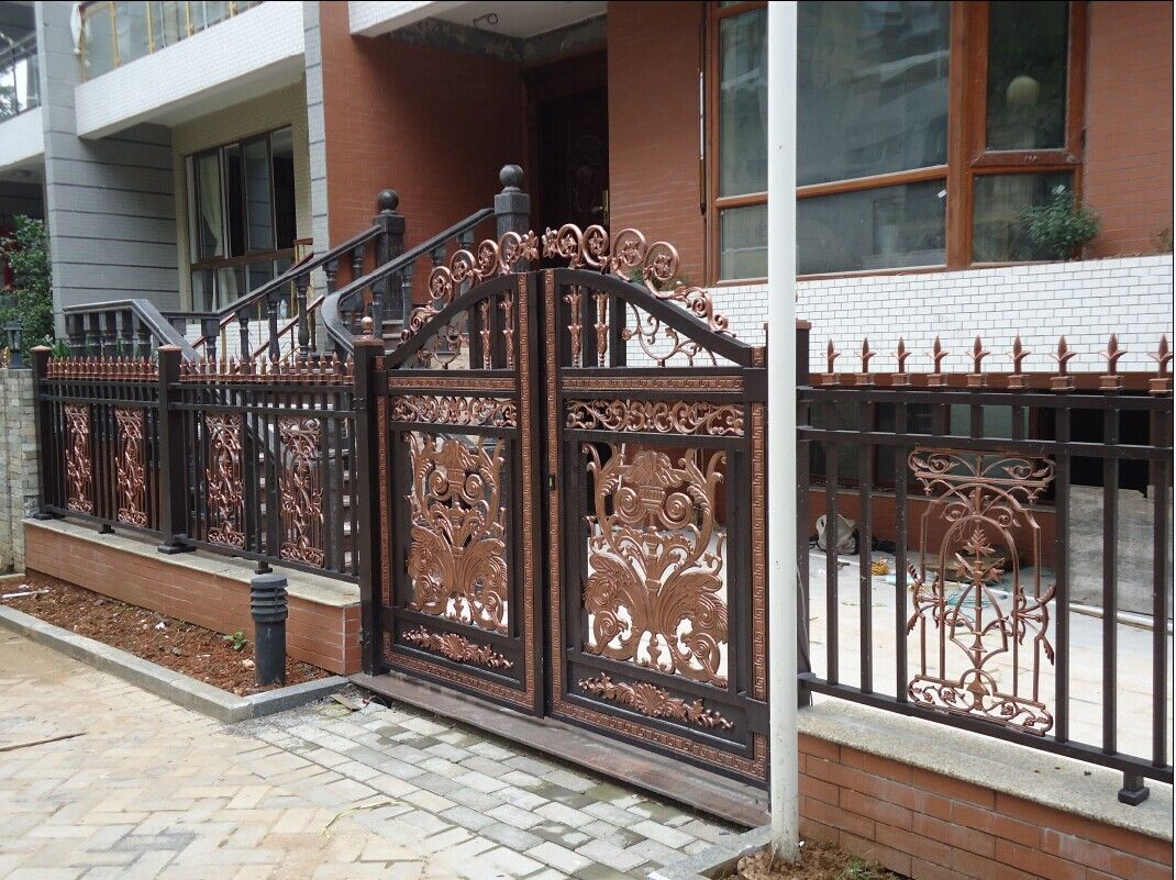 設(shè)計制作鋁藝大門的工藝流程